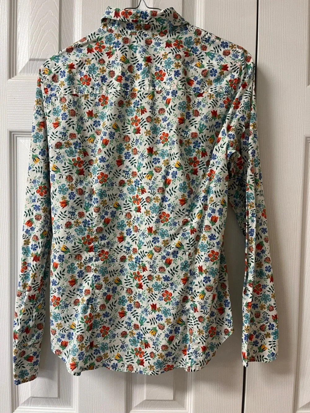 J.Crew Liberty Print size 4 long sleeve button down shirt Edenham Floral